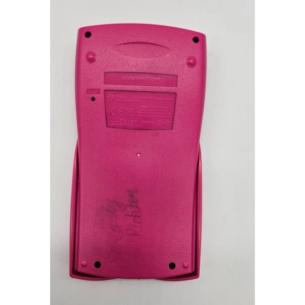 Texas Instruments TI-30X IIS Scientific Calculator Pink 2-Line Displa Case WORKS